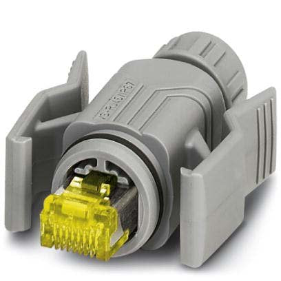 Phoenix Contact - Rechtecksteckverbinder, Set (Industriesteckverbinder) RJ45-Steckverbinder CUC-V06-C1PG#1414406 − 1 Stück