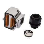 Ipf Electronic - Rundsteckverbinder, feldkonfektionierbar (Industriesteckverbinder) Kabeldosen/-stecker VK000028 Zn,21polig Metall