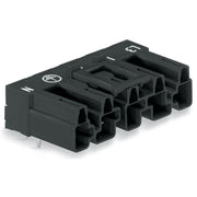 WAGO - Leiterplattensteckverbinder Stecker für Leiterplatten 770-815/011-000 5-polig,schwarz − 50 Stück