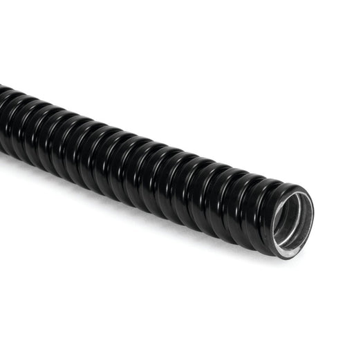 HellermannTyton - Metall-Schutzschlauch Metallschlauch NCS20-GS/PA6-BK (10) schwarz 10m − 10 Meter