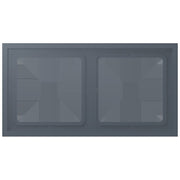 Jung - Abdeckrahmen Rahmen 2-fach LCZ 982 BF 262 gris fonce 59