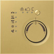 Jung - Bussystem-Raumtemperaturregler KNX Stetigregler Mess/clas ME 2178 C mit Busankoppler