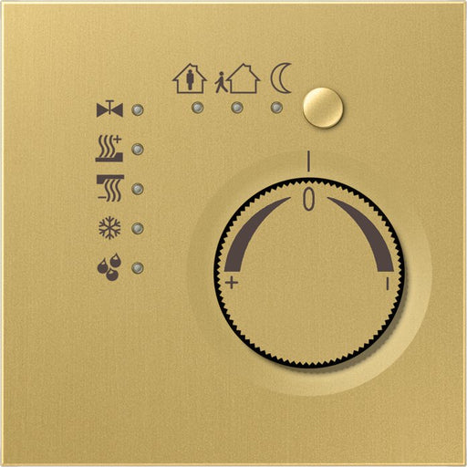 Jung - Bussystem-Raumtemperaturregler KNX Stetigregler Mess/clas ME 2178 C mit Busankoppler