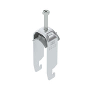 OBO Bettermann - Bügelschelle BS-U2-K-28 ALU 2-fach − 50 Stück