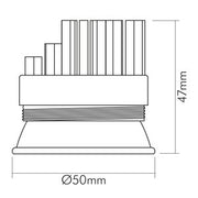 Nobile - LED-Modul COB LED-Modul 8058001238 warmweiß