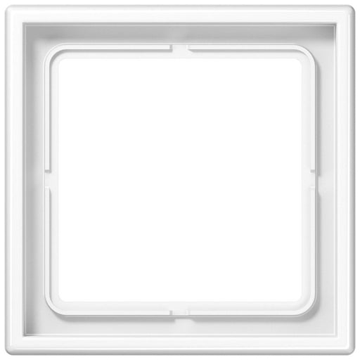 Jung - Abdeckrahmen Rahmen 1-fach aws LS 981 WW waage/senkrecht