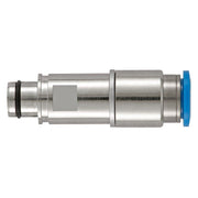 Harting - Kontakt für Industriesteckverbinder Pneumatik-Kontakt Stift 09140006350 Messing − 10 Stück