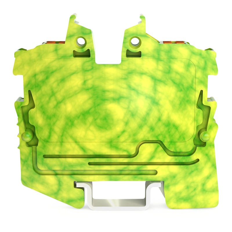WAGO - Schutzleiter-Reihenklemme Mini-Schutzleiter 2250-1207 1 qmm, gn-ge − 100 Stück