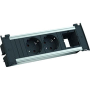 Bachmann - Mehrfachsteckdose KAPSA Steckdosenleiste 927.052 2xSchutzk.,1xCustom