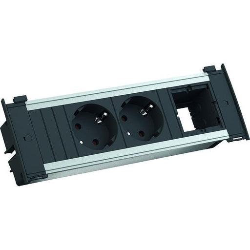 Bachmann - Mehrfachsteckdose KAPSA Steckdosenleiste 927.052 2xSchutzk.,1xCustom