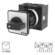 Eaton - Lastschalter Umschalter T3 32A T3-2-15542/EZ Zentraleinbau
