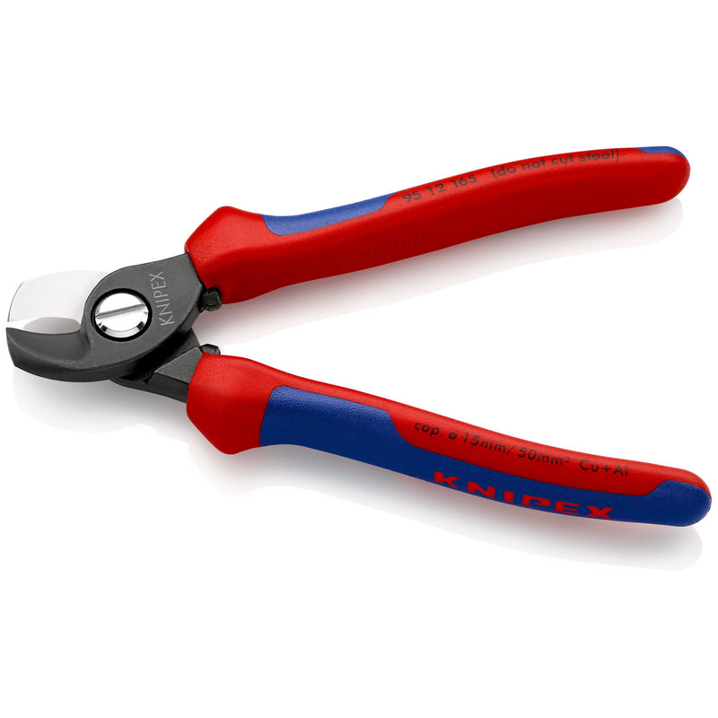 Knipex - Kabelschere 95 12 165 SB − 1 Stück