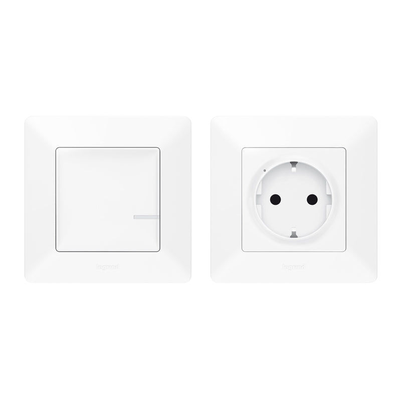 Legrand - Steckdose Stand-Alone-Set Legrand 752154 Steckdose+Sender