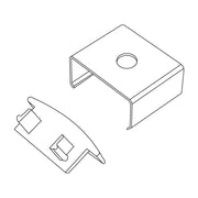 Nobile - Zubehör/Ersatzteile für Lichtschlauch/-band Ersatzkit für Alu T-Profil 5011146816 weiß − 1 Stück