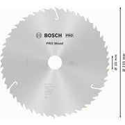 Bosch - Kreissägeblatt PRO Wood Kreissägeblatt, 2608640807 235 x 2,4 x 30 mm