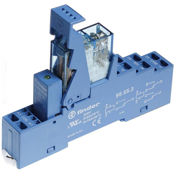 Finder - Schaltrelais Koppelrelais 49.72.9.060.0050  − 10 Stück
