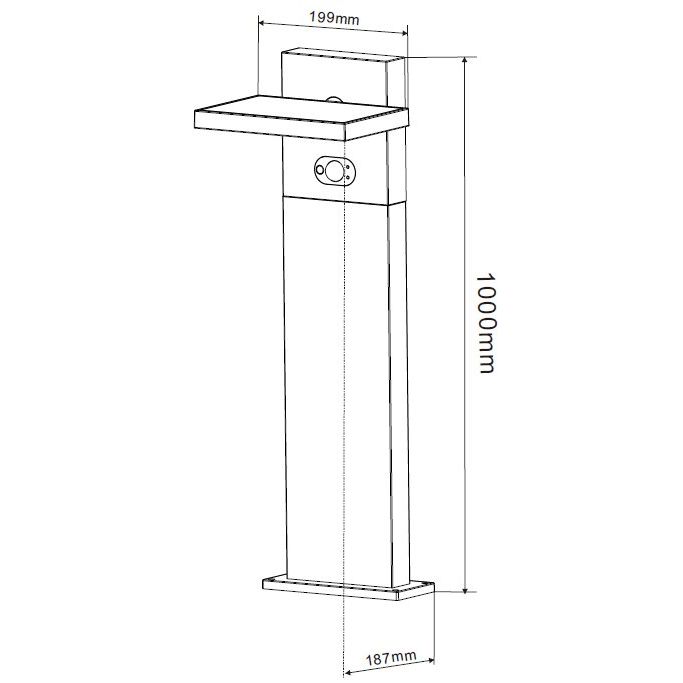 Lichtline - Wegeleuchte LED-Solar-Wegeleuchte PRDX27801 100cm