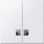 Merten - Abdeckung/Bedienelement für Installationsschalterprogramme Wippe Symbol Fenster pws 437519 für Serienschalter