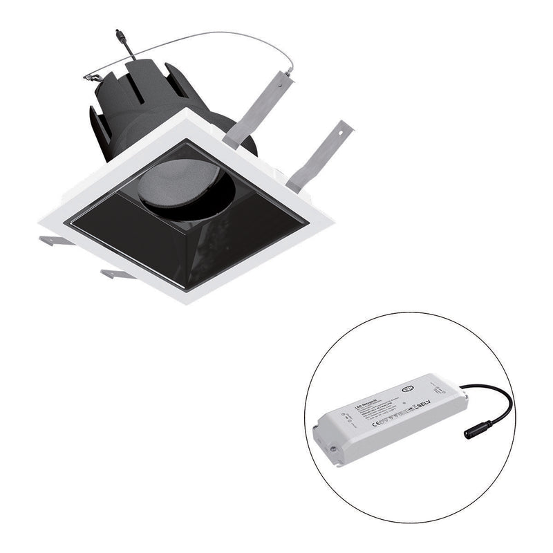 EVN Lichttechnik - Downlight/Strahler/Flutlicht LED-Einbauleuchte modular F03R09SM3840L38P Konfigurationstype