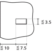 HellermannTyton - Kabelbinder Befestigungsbinder T50R-EC2,5A-PA66-HS − 500 Stück