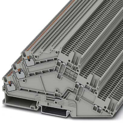 Phoenix Contact - Durchgangs-Reihenklemme Mehrstockklemme PTS 1,5/S-3L/3P − 50 Stück