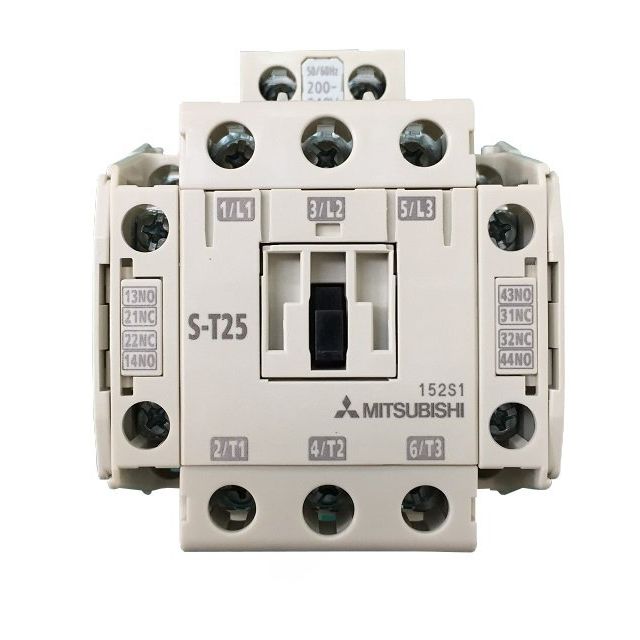 Mitsubishi Electric - Leistungsschütz zum Schalten von Wechselstrom Leistungsschütz S-T25 AC48V 2A2B