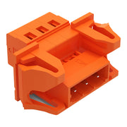 WAGO - Kabelsteckverbinder für Leiterplattensteckverbinder 1-Leiter-Stiftleiste 231-633/114-000 CAGECLAMP,2,5mm²,or − 50 Stück