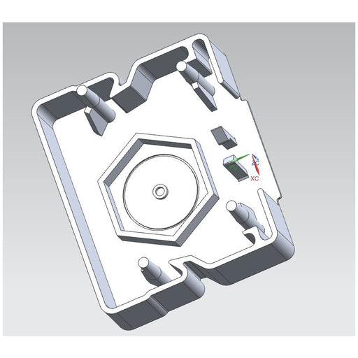 Dotlux - Mechanisches Zubehör/Ersatzteile für Leuchten Endkappe 4956