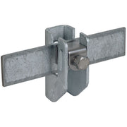 DEHN - Leitungshalter für Blitzschutz Flachbandhalter FRH116.10WA15B7STTZN m.Druckstück St/tZn