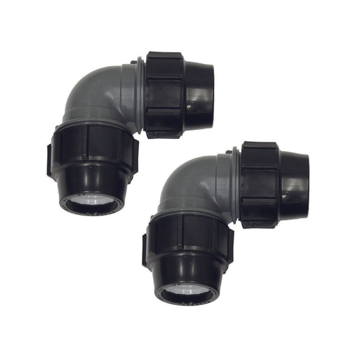 Vaillant - Zubehör/Ersatzteile für Wärmepumpe Winkelkupplung 90 Grad 0020112793 (VE2) für PE-Rohr 50x4,6mm