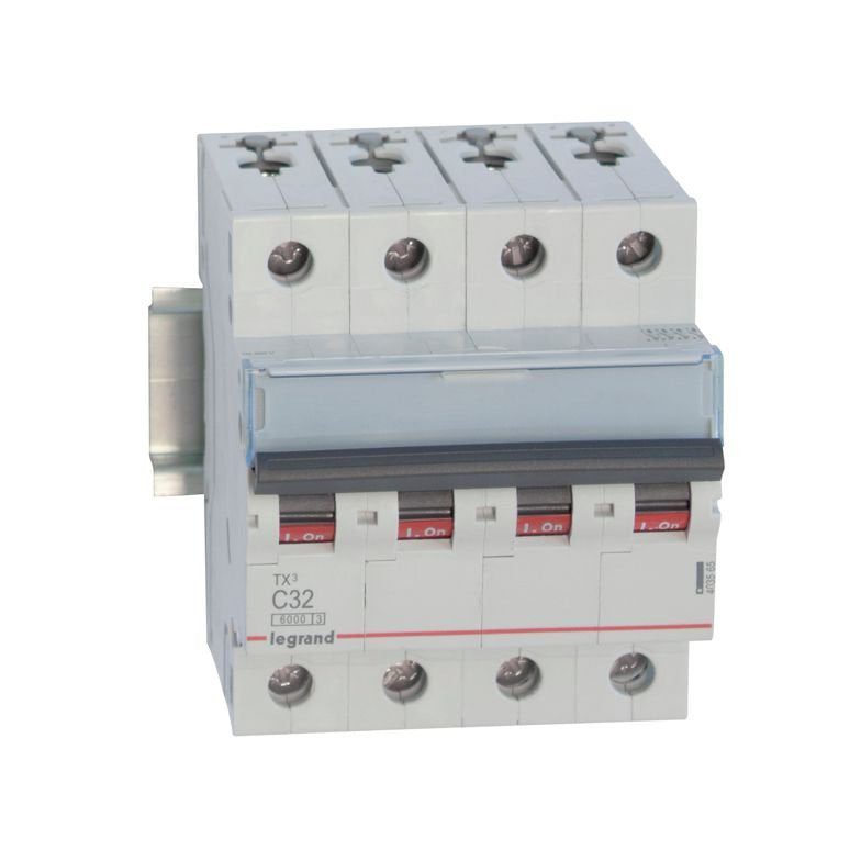 Legrand - Leitungsschutzschalter Legrand 403565 C32A 4-polig 6kA