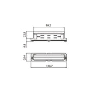 Brumberg Leuchten - Mechanisches Zubehör/Ersatzteile für Leuchten Mechanischer Verbinder 87125070 weiß