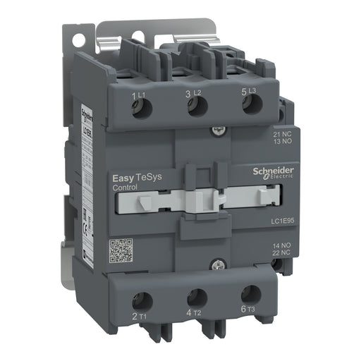 Schneider Electric - Leistungsschütz zum Schalten von Wechselstrom Leistungsschütz Easy TeSys LC1E95M6 3P 95A 220VAC 60Hz