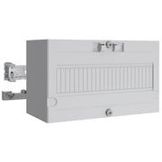 ABN - Verteilerfeld für Installationsverteiler Reiheneinbaugerätemodul ABNPB101R4231 tief BxH:250x150mm