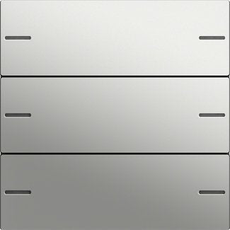 Gira - Bussystem-Tastwippe Wippenset 3-fach 5753600 Tastsensor Edelstahl