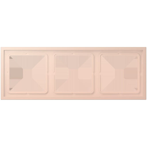 Jung - Abdeckrahmen Rahmen 3-fach LCZ 983 BF 234 locre rouge clair
