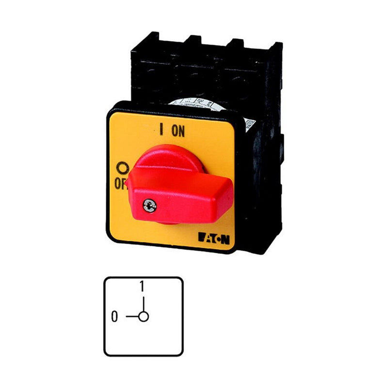 Eaton - Lasttrennschalter Not-Aus-Schalter P1-25/E-RT Einbau/rot