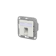 Metz Connect - Kommunikationsanschlussdose Kupfer RJ45 Anschlussdose LSA++ 130E371127-I UPk verkehrsweiß − 10 Stück