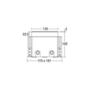 Brumberg Leuchten - Bodeneinbauleuchte LED-Bodeneinbauleuchte 14666223 3000K, edelstahl