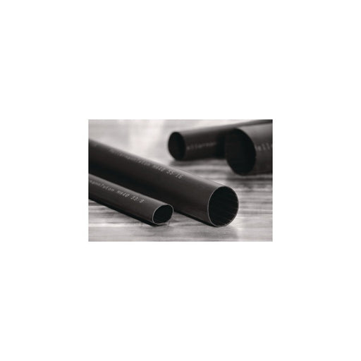 HellermannTyton - Schrumpfschlauch Warmschrumpfschlauch HA40-9/3-1000-BK schwarz − 160 Meter