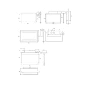 RP-Technik - Sicherheitsleuchte LED-Rettungszeichenleuchte AXR009ML-AZ ZB + ML, anthrazit