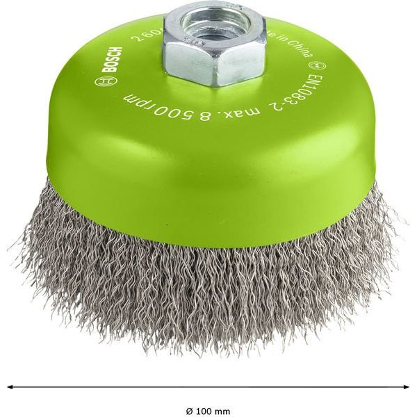 Bosch - Rotierende Drahtbürste PRO Stainless Steel clean 2608622103 Topfbürste 100 x 0,3
