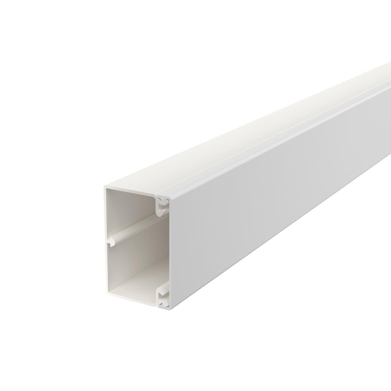 OBO Bettermann - Leitungsführungskanal Wand+Deckenkanal WDK40060RW 40x60mm,PVC − 2 Meter