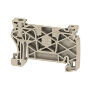 Weidmüller - Endklammer/-halter für Reihenklemme Endwinkel AEB 35 SCL/1 V0 DL Wemid, dunkelbeige − 50 Stück