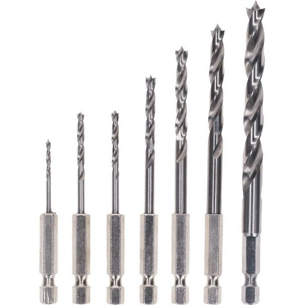 Bosch - Bohrer-Set PRO Wood HSS 2607019923 Holzspiralbohrer