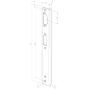 Assa Abloy effeff - Elektrischer Türöffner Mediator Türöffner 65-----32A35E95 m.Winkelschließblech