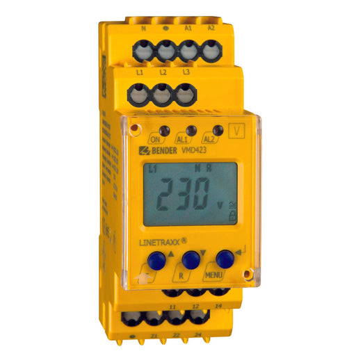 Bender - Spannungsüberwachungsgerät Spannungsrelais VMD423-D-2 3ph 3N AC Federkl