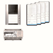 TCS Tür Control - Türsprech-Set audio:pack PRO AP PAAF041/008 4 Wohneinheiten
