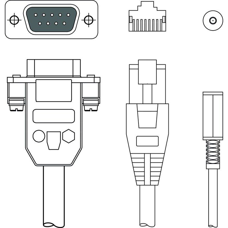 Leuze - Konfektioniertes Sensor-Aktor-Kabel Verbindungsleitung KB 232-2 IT190x