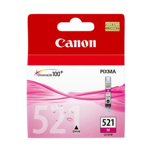 Canon - Verbrauchsmaterial für Telefax/Drucker/MFC Tintenpatrone CLI-521M 9mlma magenta